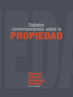 cover image of Debates contemporáneos sobre la propiedad